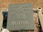 BOTHA Aletta Maria nee HARMSE 1907-1970