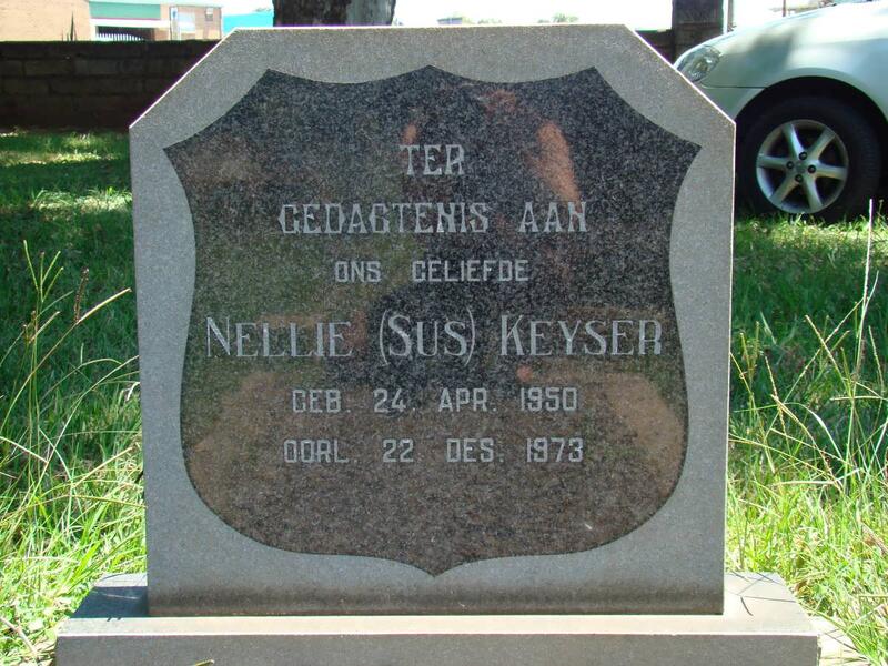 KEYSER Nellie 1950-1973