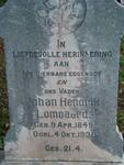 LOMBARD Johan Hendrik 1849-1930