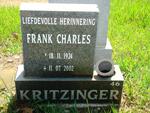 KRITZINGER Frank Charles 1924-2002