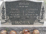 ROUX David Johannes 1867-1956 & Catharina Maria BESTER 1882-1956