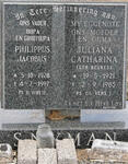 SNYMAN Philippus Jacobus 1920-1997 & Juliana Catharina BEUKES 1921-1985