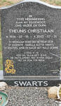 SWARTS Theunis Christiaan 1926-2002