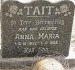 TAIT Anna Maria 1958-1959