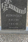 VENTER Petronella 1893-1972