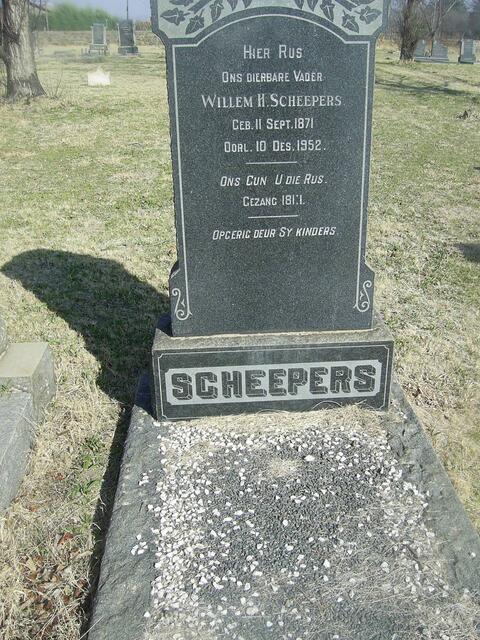 SCHEEPERS Willem H. 1871-1952