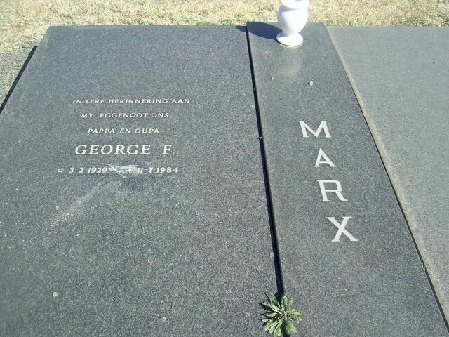MARX George F. 1929-1984