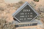 MOSTERT Dina 1970-1982