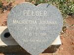 PELSER Magrietha Johanna 1921-1961