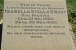 SWART Isabella Stella nee MARITZ 1903-1949
