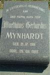 MYNHARDT Marthinus Gerhardus 1915-1988