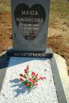 SCHOEMAN Maria Magdalena 1963-2008