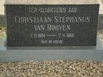 ROOYEN Christiaan Stephanus, van 1884-1966
