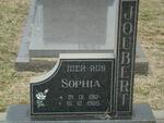 JOUBERT Sophia 1912-1985