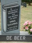 BEER Anna Susanna, de 1924-2002