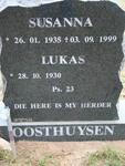 OOSTHUYSEN Lukas 1930- & Susanna 1935-1999