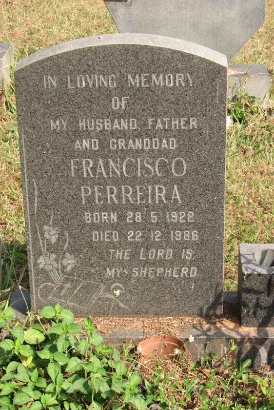 ?  Francisco Perreira 1922-1986