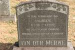 MERWE Andries, van der 1911-1972