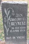 HEYNEKE Jan Christoffel 1906-1974