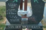 WESTHUIZEN J.R., van der 1942-1995