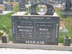 MARAIS Marthinus Wessels 1922-1993 & Mara 1927-1986
