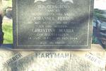 HARTMAN Johannes Petrus 1872-1957 & Christina Maria HOLSTHAUZEN 1880-1964