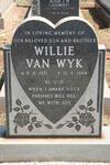 WYK Willie, van 1971-1984