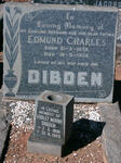 DIBDEN Edmund Charles 1879-1958 & Violet Minnie 1891-1969