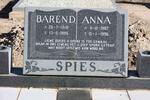 SPIES Barend 1910-1995 & Anna 1907-1996