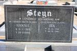 STEYN Hansie 1915-1990 & Ita 1928-2006