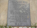 WINKELMANN Arnulfa 1856-1906