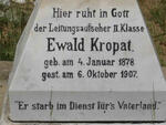 KROPAT Ewald 1878-1907