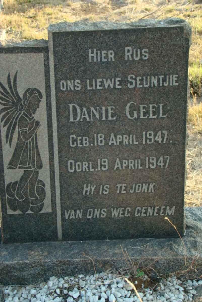 GEEL Danie 1947-1947