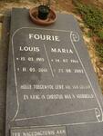 FOURIE Louis 1915-2001 & Maria 1914-2002 :: FOURIE Pieter J. 1941-2003 