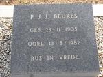 BEUKES P.J.J. 1905-1982