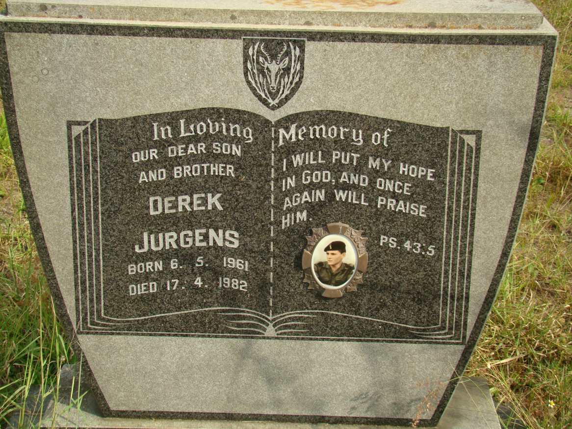 DEYSEL Derek Jurgens 1961-1982