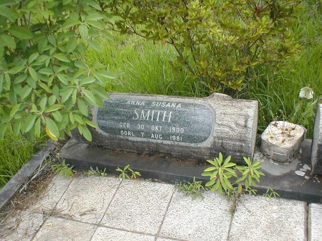 SMITH Anna Susana 1900-1981