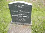 SMIT Elizabeth Maria 1927-1974