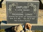 UMPLEBY Drummond Lenox 1901-1968