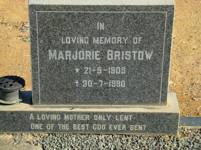 BRISTOW Marjory 1909-1990