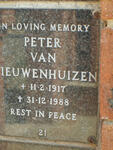 NIEUWENHUIZEN Peter, van 1917-1988