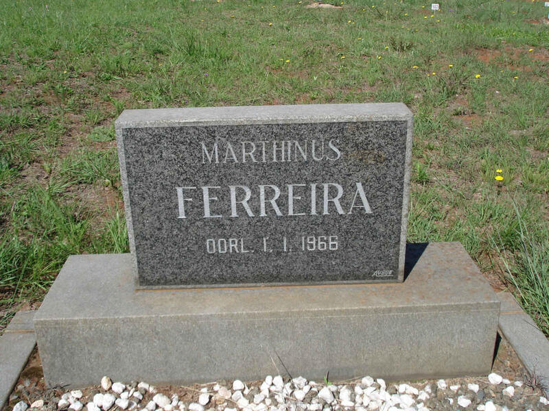 FERREIRA Marthinus -1966
