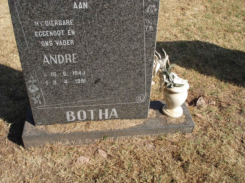BOTHA Andre 1940-1991