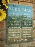 SCHOEMAN P.du P. 1923-2001 & Thelma Yvonne 1930-2002