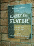 SLATER Romney P.G. 1942-2001