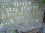 HEWITT Alison Gray -1919