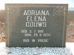 GOUWS Adriana Elena 1918-1974