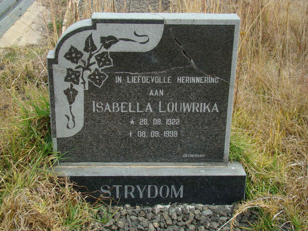 STRYDOM Isabella Louwrika 1922-1999