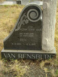 RENSBURG Ben, van 1900-1982