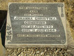 COMBRINK Johanna Christina 1870-1944